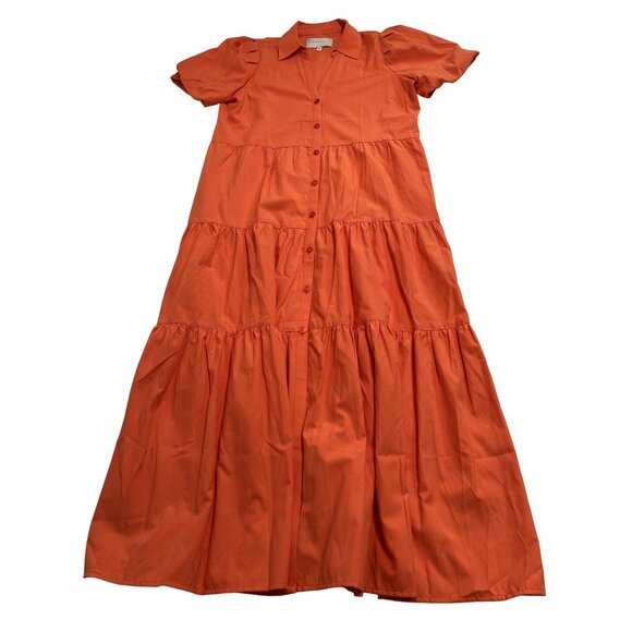 Brochu Walker Havana Dress in Tangerine